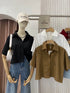 MATINEE Basic Crop Shirts